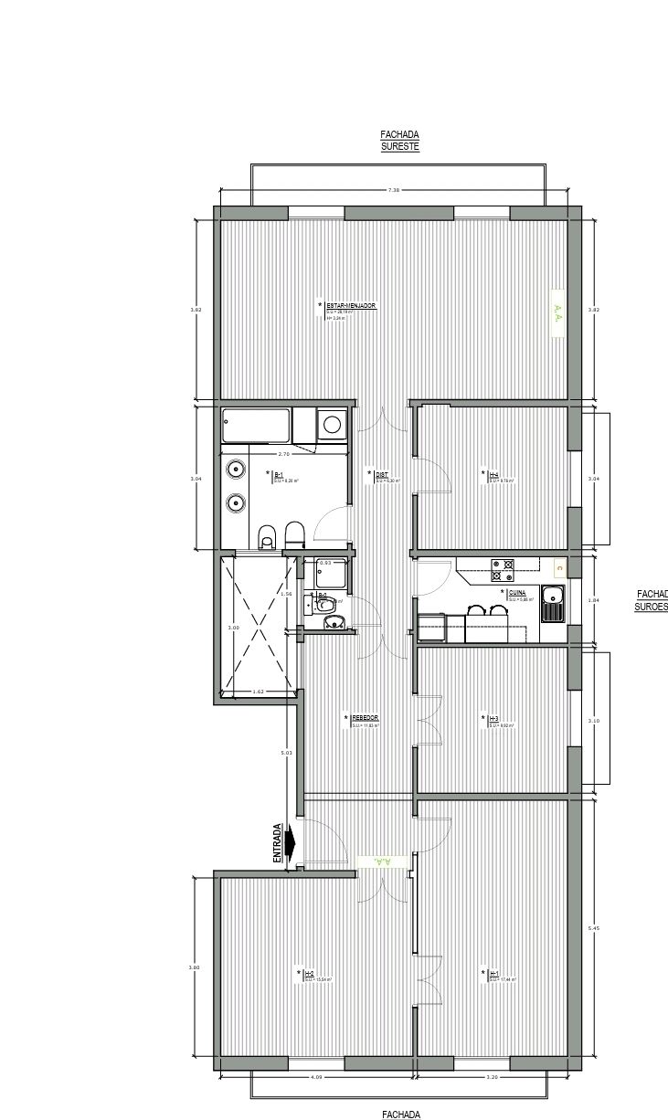 Venta: piso a 3 vientos entre rambla Cataluña y paseo gracia · Foto 9