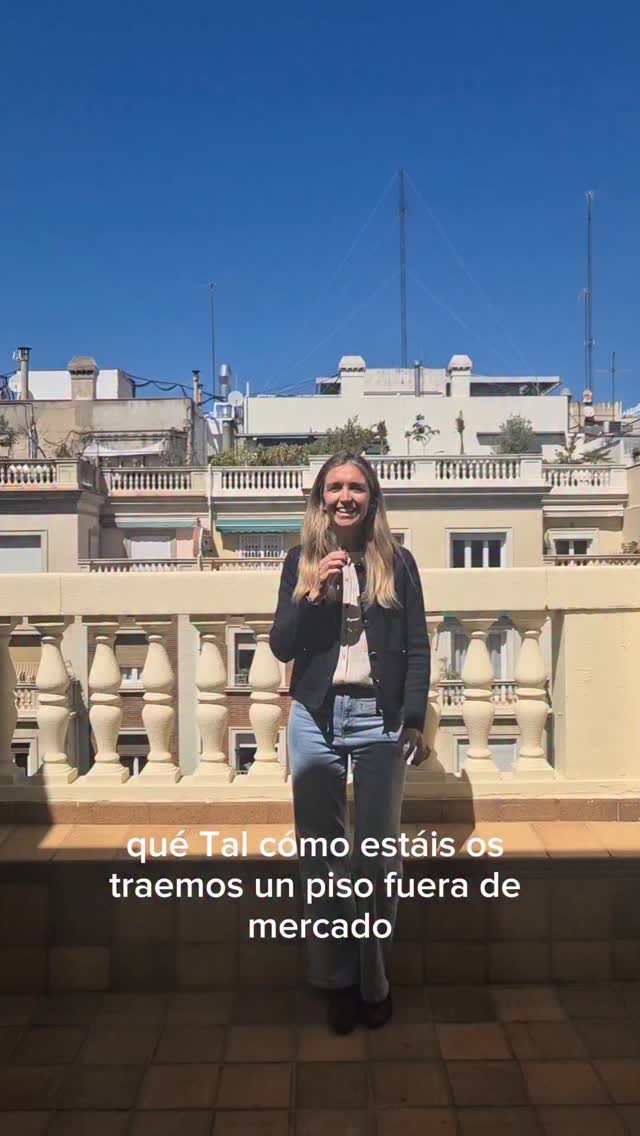 piso con terraza en en les corts